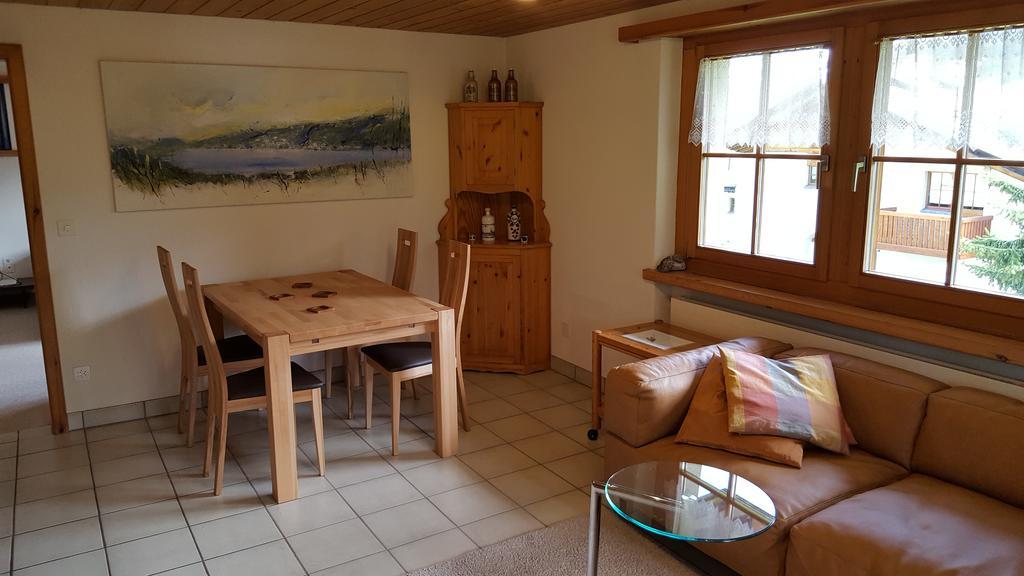 Ferienwohnung Gadenstatt Davos Exterior foto